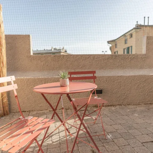 Terrazzo soleggiato